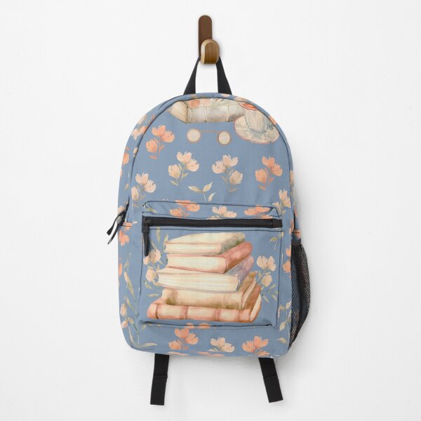 Item preview, Blue Orange Vintage Books Flowers designed and sold by COnline Designs Corner.