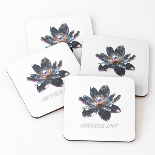 Item preview, Cosmos Glass Crystal Flower "Universal Love" designed and sold by EmeraldCauldren.