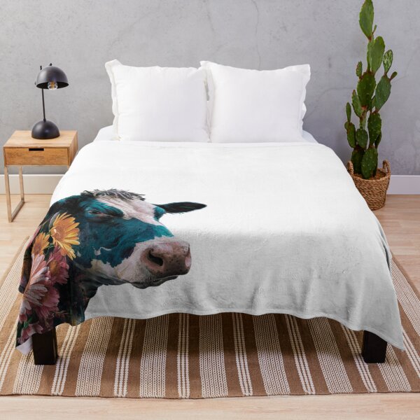 Item preview, Cow and flowers designed and sold by Art-Design-EM.