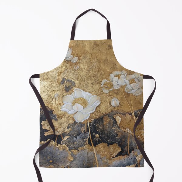 Item preview, Imaginary white and gold poppies designed and sold by aghnadarragh.