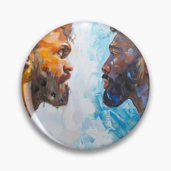 Item preview, Facing the Mirror - Painting designed and sold by BeardyWanderers.