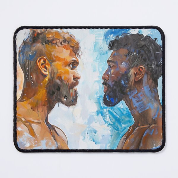 Item preview, Facing the Mirror - Painting designed and sold by BeardyWanderers.