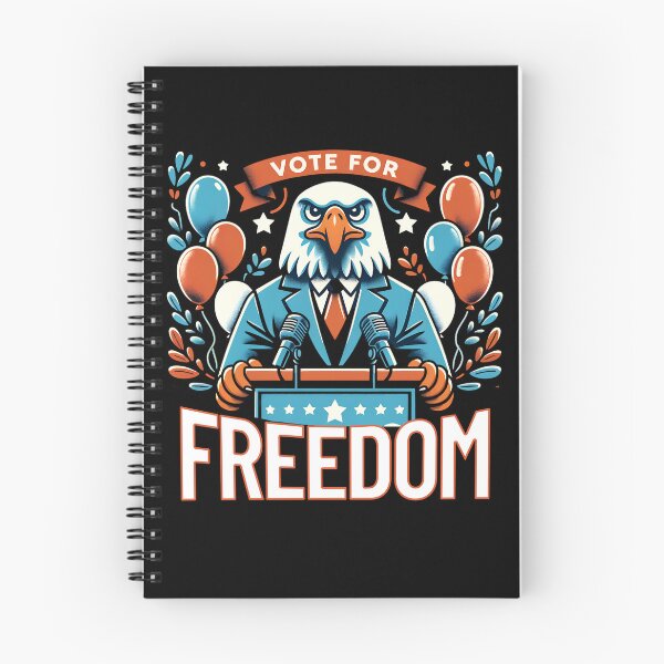 Item preview, Vote For Freedom – Patriotic Voting Design designed and sold by Taans-Creation.