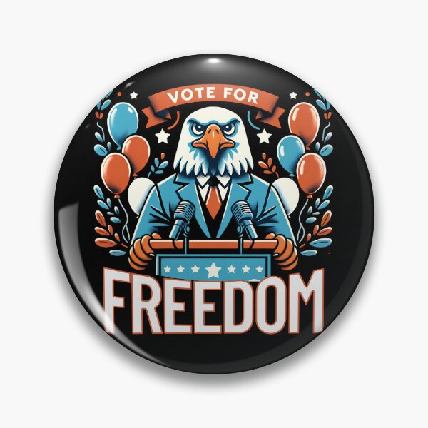 Item preview, Vote For Freedom – Patriotic Voting Design designed and sold by Taans-Creation.