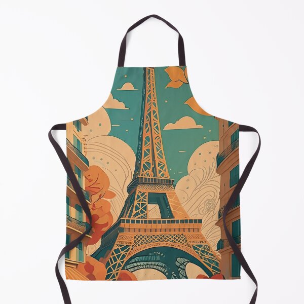Item preview, Retro travel poster Eiffel tower designed and sold by Photopat.