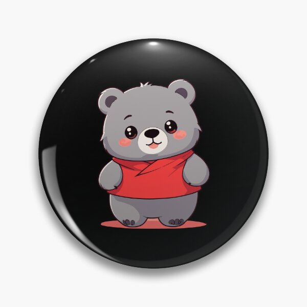 Item preview, A Cute Bear With Large Eyes And A Friendly Expression designed and sold by Adelberton.