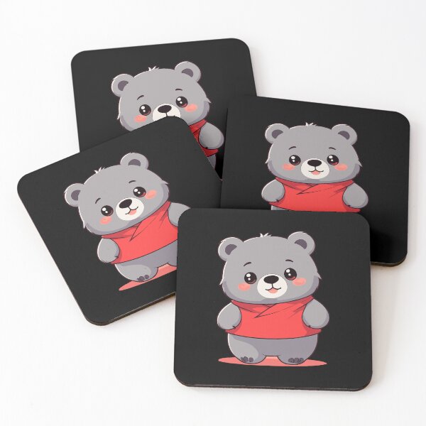 Item preview, A Cute Bear With Large Eyes And A Friendly Expression designed and sold by Adelberton.