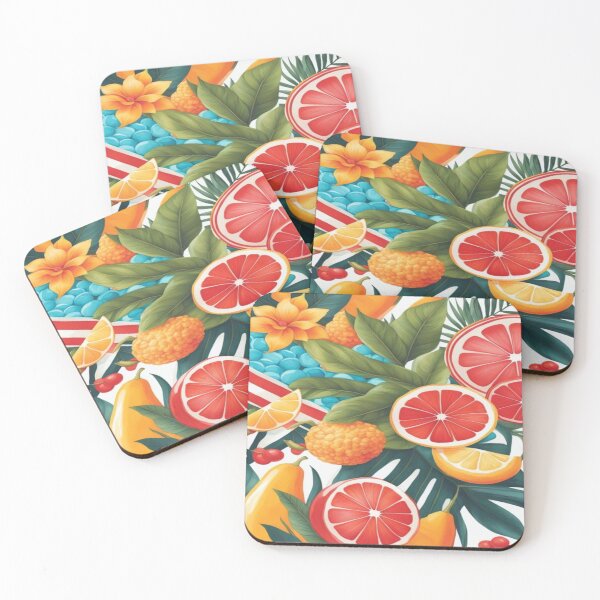 Item preview, Summer Vibes - Fruit Pattern designed and sold by The Print Collective.