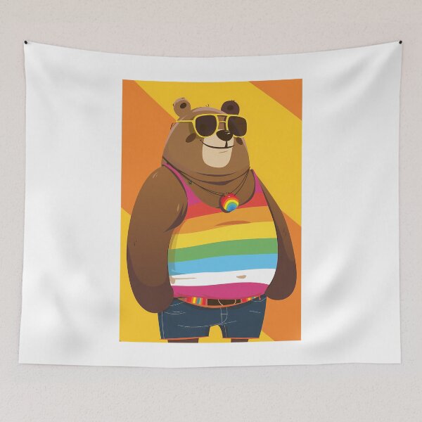 Item preview, Bear Pride designed and sold by MidArtForge.