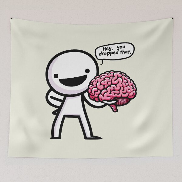 Item preview, Hey, you dropped that. Scatterbrained Samantha strikes again. designed and sold by Delemore Art.