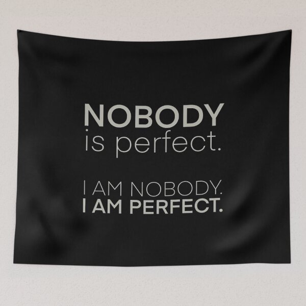 Item preview, Nobody is perfect designed and sold by DR3M.
