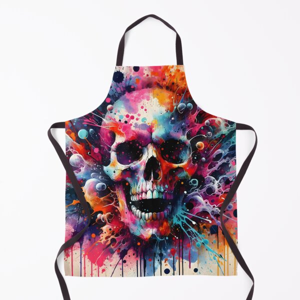 Item preview, Skull Painted with Graffiti designed and sold by h00ch2003.