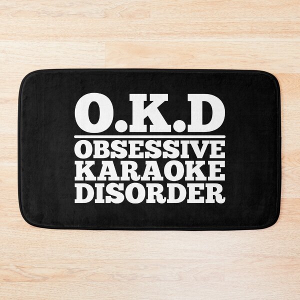 Item preview, Obsessive Karaoke Disorder designed and sold by Tokyotopia.