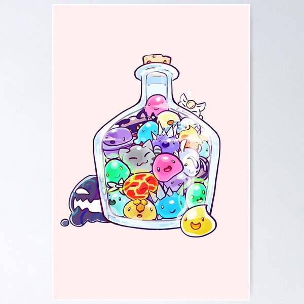 Item preview, Slime Rancher In a Jar  designed and sold by SparkByNoor.