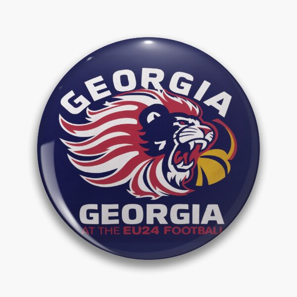 Item preview, Georgia at The Football / Soccer European Championships 2024 designed and sold by Midnight Veil Designs.