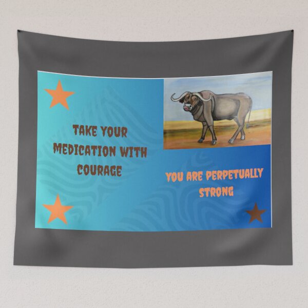 Item preview, Courageous Patient designed and sold by annenambiro.