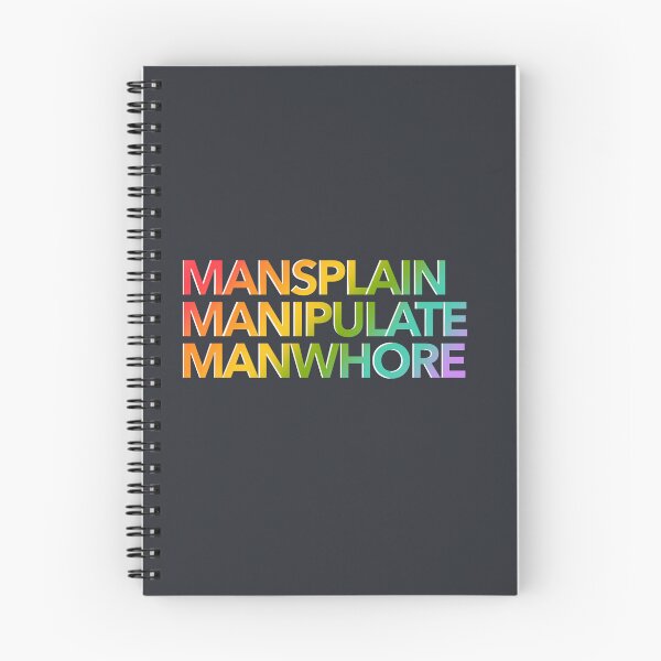 Item preview, Mansplain Manipulate  designed and sold by OctagonGlasses.