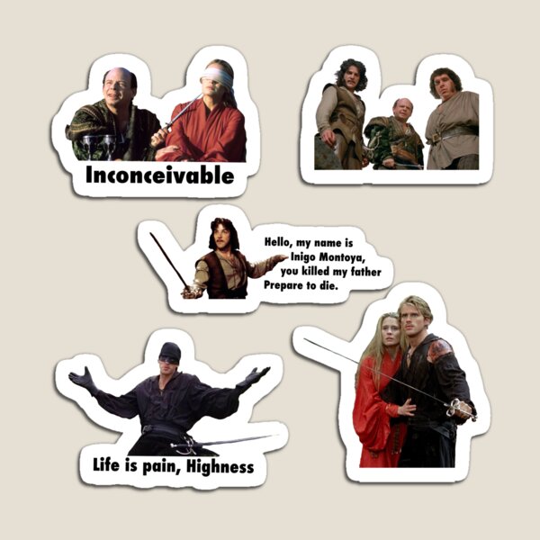 Item preview, The Princess Bride small designed and sold by AmanitaCrafts.