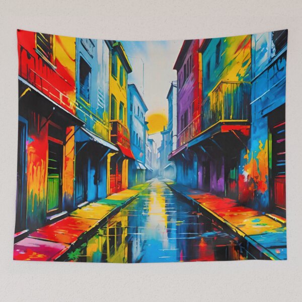 Item preview, Vivid Streets: Graffiti in the Rain designed and sold by GrizzlyCollective.