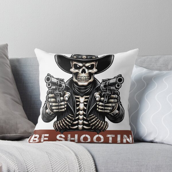 Item preview, Badass Skeleton Cowboy Advice: Be Rootin, Be Tootin, Be Shootin, Be Freakin designed and sold by TheInkyOwl-TIO.