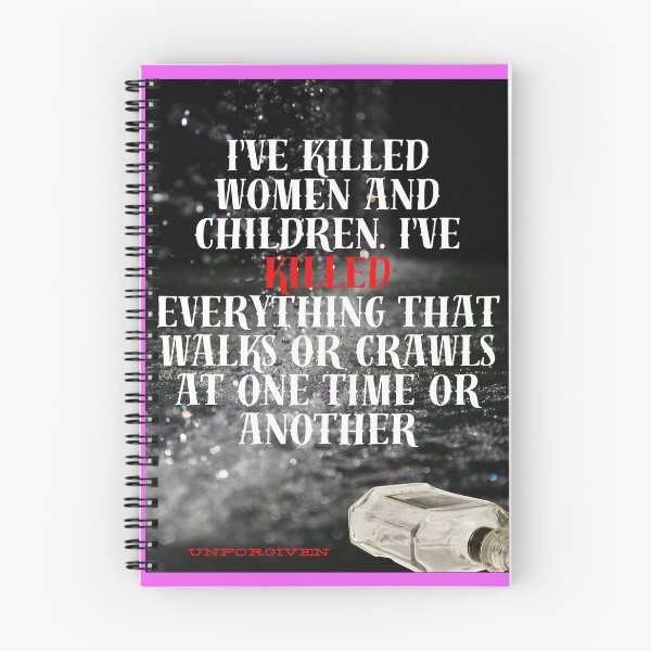 Item preview, Unforgiven Clint Eastwood Movie Quotes  designed and sold by MountainAndSea.
