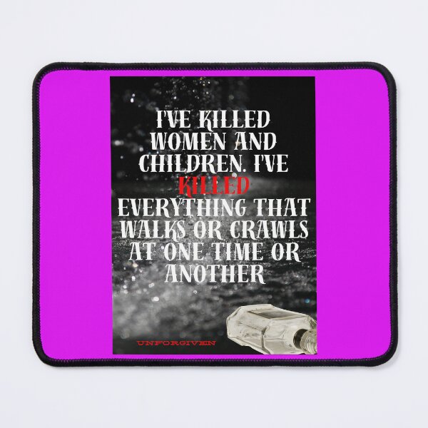 Item preview, Unforgiven Clint Eastwood Movie Quotes  designed and sold by MountainAndSea.