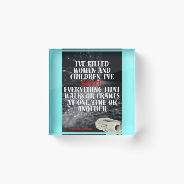 Item preview, Unforgiven Clint Eastwood Movie Quotes  designed and sold by MountainAndSea.