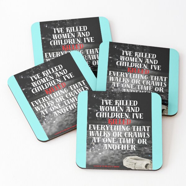 Item preview, Unforgiven Clint Eastwood Movie Quotes  designed and sold by MountainAndSea.