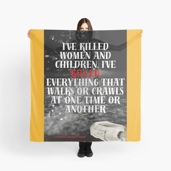 Item preview, Unforgiven Clint Eastwood Movie Quotes designed and sold by MountainAndSea.