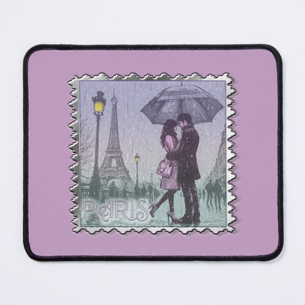 Item preview, Eiffel Tower Paris Lovers designed and sold by SoldierAlways.