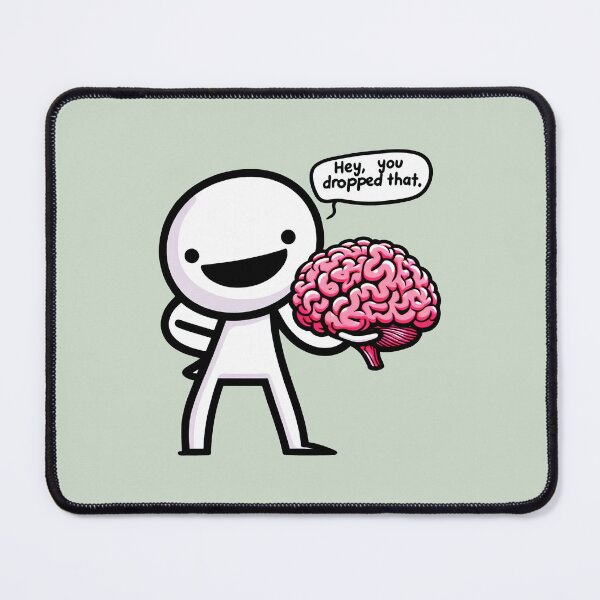 Item preview, Hey, you dropped that. Scatterbrained Samantha strikes again. designed and sold by Delemore Art.
