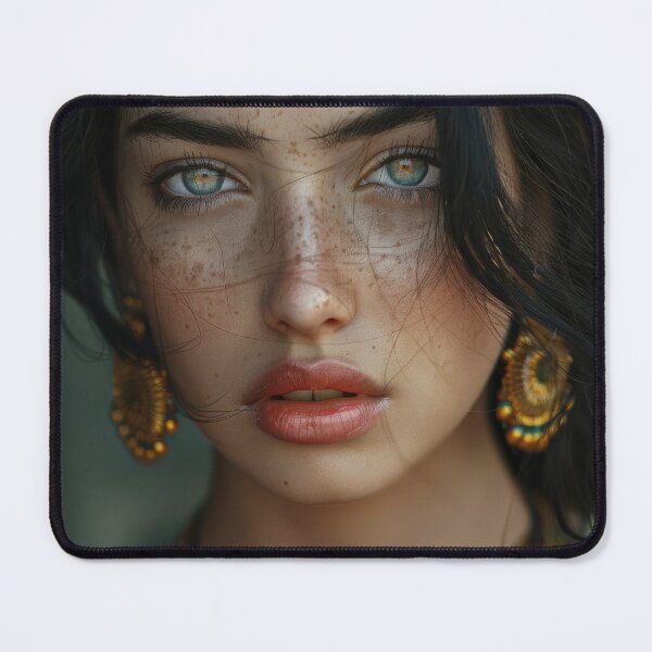 Item preview, Freckled Beauty with Captivating Eyes designed and sold by Twisted Kids.