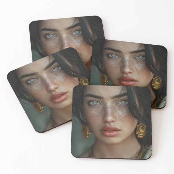 Item preview, Freckled Beauty with Captivating Eyes designed and sold by Twisted Kids.