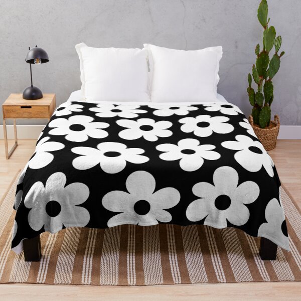 Item preview, Mod Floral Pattern Black and White designed and sold by tonymagnerart.