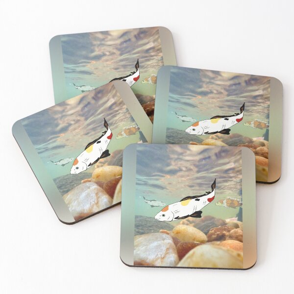 Item preview, Koi in the creek designed and sold by Wasted Potential ink.