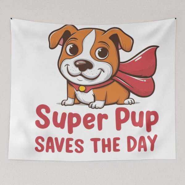Item preview, Ajax90 :Super pup saves the day designed and sold by Ajax90.