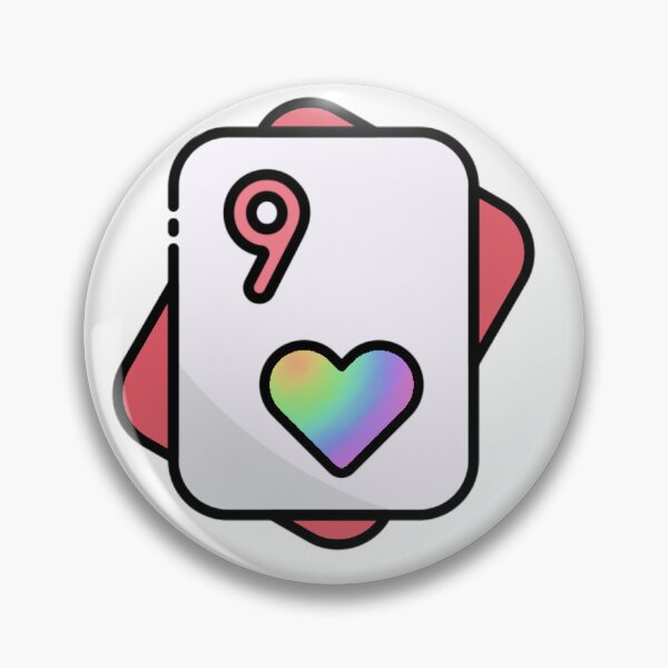 Item preview, Nine of Hearts Idols logo designed and sold by Toby Pickett.