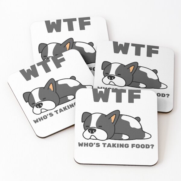 Item preview, WTF - Who's Taking Food? designed and sold by Meunny.