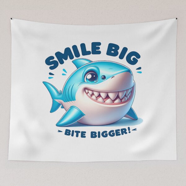 Item preview, Smile big, bite bigger! designed and sold by CameliaWave.