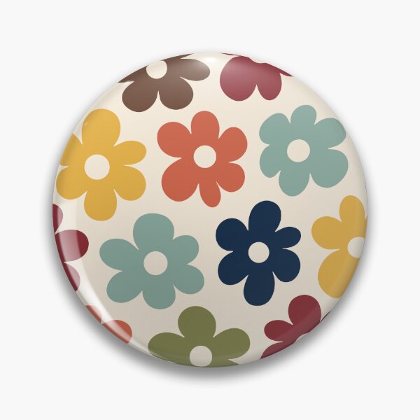 Item preview, Colorful Mod Floral Pattern designed and sold by tonymagnerart.