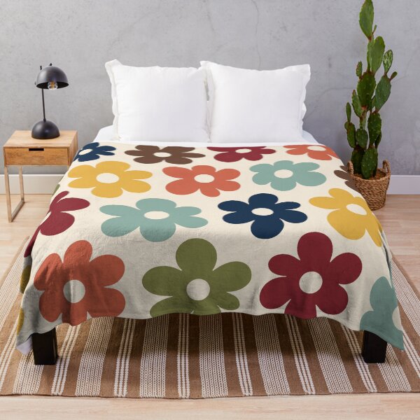 Item preview, Colorful Mod Floral Pattern designed and sold by tonymagnerart.