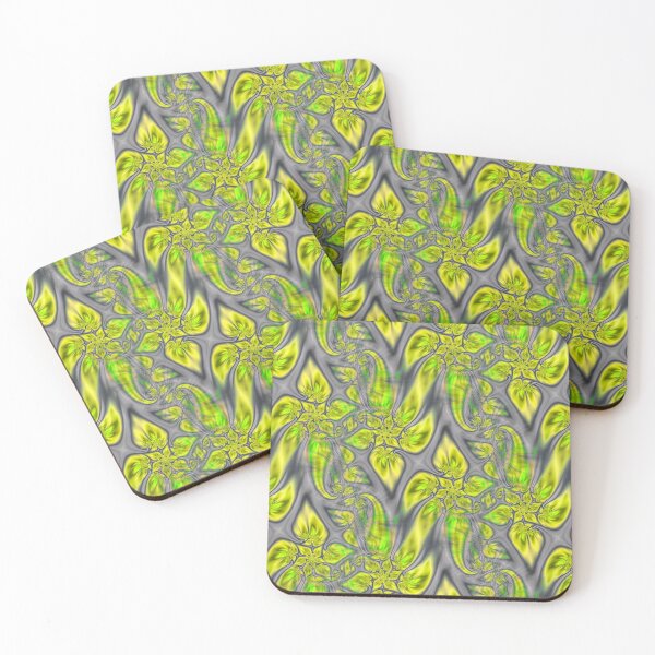 Item preview, Abstract Smudged Melting Fractal Flowers 52 designed and sold by SXW Designs.