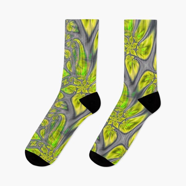 Item preview, Abstract Smudged Melting Fractal Flowers 52 designed and sold by SXW Designs.