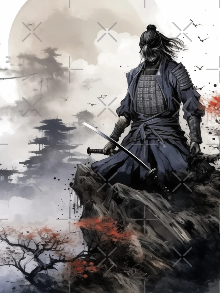 Thumbnail 4 of 4, iPhone Case, Samurai designed and sold by Rtymer.