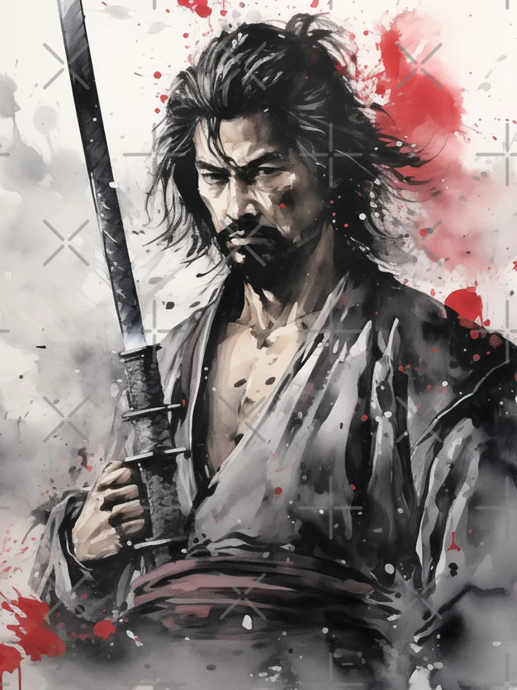 Thumbnail 4 of 4, iPhone Case, Samurai designed and sold by Rtymer.