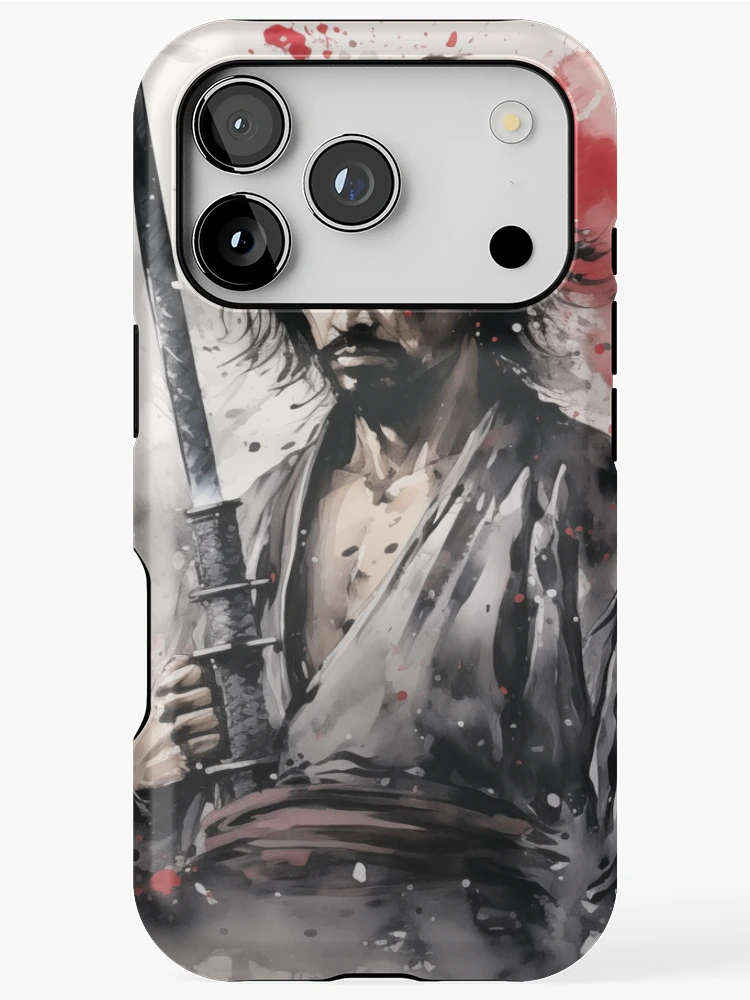 Thumbnail 1 of 4, iPhone Case, Samurai designed and sold by Rtymer.