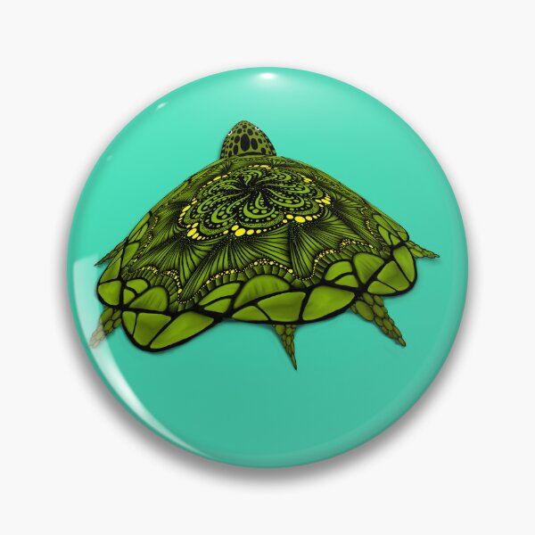 Item preview, Geometric turtle designed and sold by Wasted Potential ink.