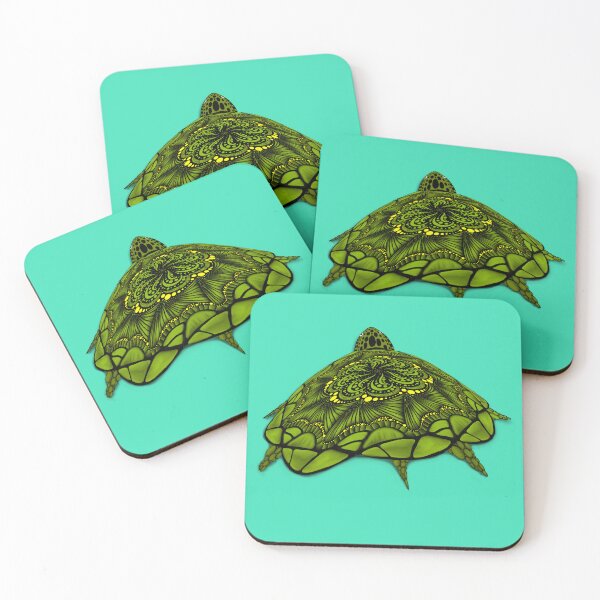 Item preview, Geometric turtle designed and sold by Wasted Potential ink.