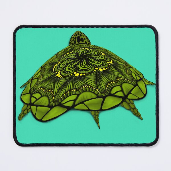 Item preview, Geometric turtle designed and sold by Wasted Potential ink.