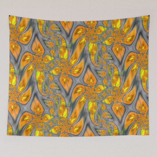 Item preview, Abstract Smudged Melting Fractal Flowers 53 designed and sold by SXW Designs.